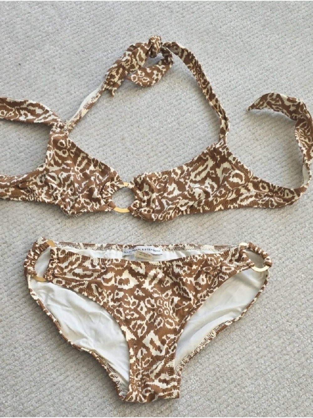 Diane Von Furstenberg Leopard Bikini Set